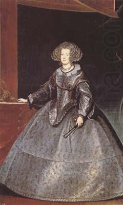 Infanta Dona Maria,Queen of Hungary (detail) (df01), Diego Velazquez